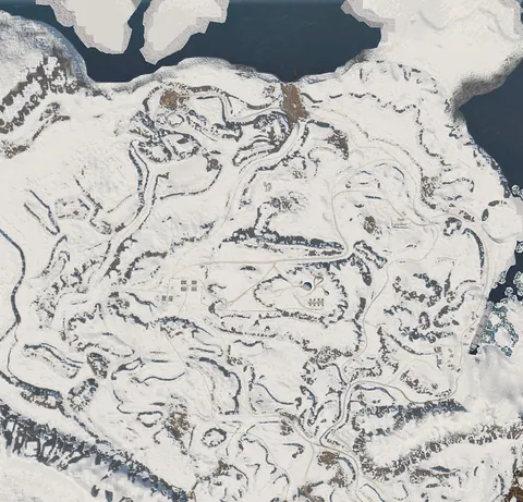 Carte tactique Arctique