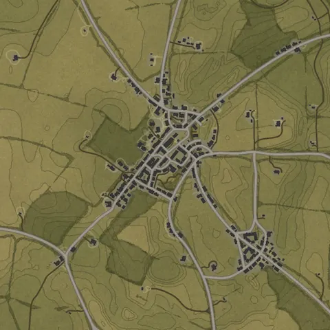 Carte tactique Ardennes