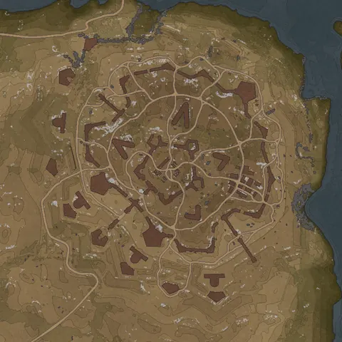 Carte tactique La Citadelle Blanche