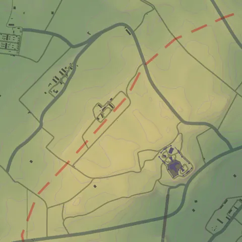 Carte tactique Fulda