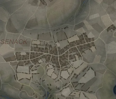 Carte tactique Bataille de la forêt de Hürtgen
