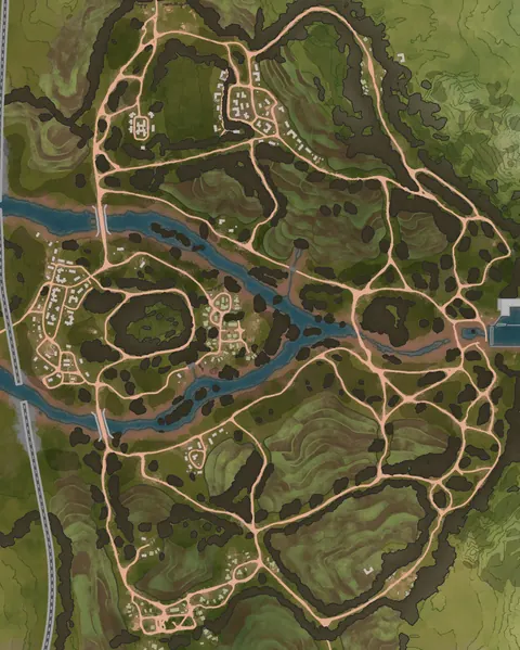 Carte tactique 38ème parallèle