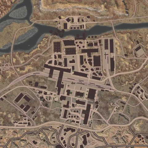 Carte tactique Carrière Dorée