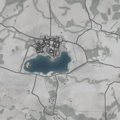 Carte tactique Pologne (hiver)