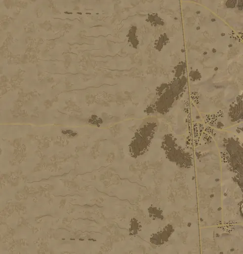Carte tactique Sables du Sinaï