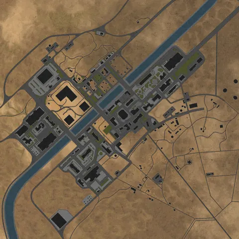 Carte tactique Cosmodrome
